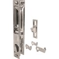 Prime-Line 6-5/8 in. Diecast, Chrome, Door Handle & Pull, Hook Style, Flush Mount, Sliding Patio Door Lock MP1045